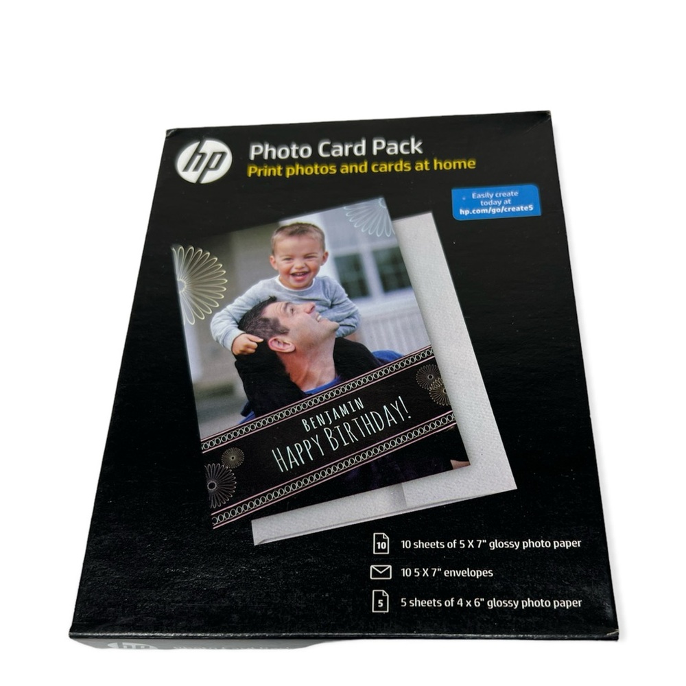 HP Photo Card Pack 5x7